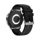 Montre Connectée Multifonction Appels BT Suivi Santé Étanche Cuir Noir - www.yonis-shop.com