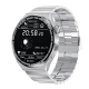 Montre Connectée Élégante 1.39 Pouces Surveillance Cardiaque Et Oxygène Sangle Acier Étanche IP68 Charge Sans Fil - www.yonis...