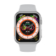 Montre Connectée Luxe Écran Carré 2.02 Pouces Surveillance Cardiaque Et Oxygène Or Autonomie Exceptionnelle Compatibilité And...