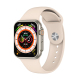Montre Connectée Luxe Écran Carré 2.02 Pouces Surveillance Cardiaque Et Oxygène Or Autonomie Exceptionnelle Compatibilité And...