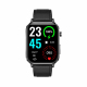 Montre Connectée Écran Carré HD 1.7 Pouces Bracelet Cuir Surveillance Température Corporelle et Oxygène Sanguin Autonomie 30 ...