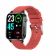 Montre Connectée Écran HD 1.7 Pouces Surveillance Température Corporelle Et Oxygène Sanguin Bracelet TPU Étanche IP68 Autonom...