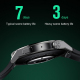 Montre Connectée Écran Rond 1.36 Pouces Bluetooth Appels Étanche IP68 Silicone Autonomie 30 Jours Charge Sans Fil - www.yonis...