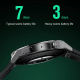 Montre Connectée Écran Rond 1.36 Pouces Bluetooth Appels Étanche IP68 Silicone Autonomie 30 Jours Charge Sans Fil - www.yonis...