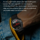 Montre Connectée Écran Rond 1.36 Pouces Bluetooth Appels Étanche IP68 Silicone Autonomie 30 Jours Charge Sans Fil - www.yonis...