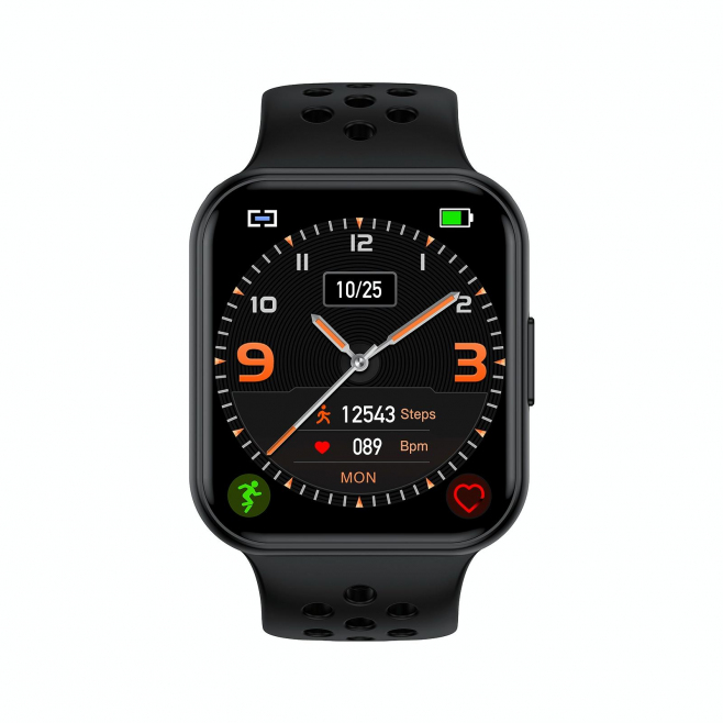 Montre Connectée Sport 1.72 Pouces Étanche Surveillance Cardiaque Pression Artérielle Compatible Android iOS - www.yonis-shop...