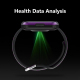 Montre Connectée Sport 1.72 Pouces Étanche Surveillance Cardiaque Pression Artérielle Compatible Android iOS - www.yonis-shop...