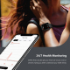 Montre Connectée Sport 1.72 Pouces Étanche Surveillance Cardiaque Pression Artérielle Compatible Android iOS - www.yonis-shop...