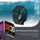 Montre Connectée Sport 1.72 Pouces Étanche Surveillance Cardiaque Pression Artérielle Compatible Android iOS - www.yonis-shop...
