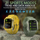 Montre Connectée Sport Étanche 1.91 Pouces Surveillance Santé et Sport Modes Multiples Compatibilité Android iOS - www.yonis-...