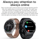 Montre Connectée 1.6 Pouces Appels Bluetooth NFC Étanche IP67 Paiement Alipay Sports Santé - www.yonis-shop.com