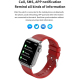Montre Connectée Étanche IP67 avec Écran Tactile HD 1.85 Pouces Assistance Vocale et Suivi Santé Complet - www.yonis-shop.com