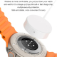 Montre Connectée Or 1.39 Pouces Bluetooth Appels Santé Tactile Full HD Autonomie 7 Jours Charge Rapide Compatible iOS Android...