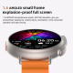 Montre Connectée 1.6 Pouces HD Écran Tactile Appels Voix Et Suivi Oxygène Sanguin Étanche IP67 Autonomie 7-10 Jours - www.yon...