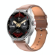 Montre Connectée Avec Écouteurs Bluetooth 2 En 1 Pour Appels Et Suivi Santé Écran Tactile Rond 360x360 IP68