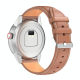 Montre Connectée Avec Écouteurs Bluetooth 2 En 1 Pour Appels Et Suivi Santé Écran Tactile Rond 360x360 IP68 - www.yonis-shop.com