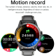 Montre Connectée Avec Écouteurs Bluetooth 2 En 1 Pour Appels Et Suivi Santé Écran Tactile Rond 360x360 IP68 - www.yonis-shop.com