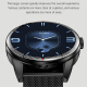 Montre Connectée Avec Écouteurs Bluetooth 2 En 1 Pour Appels Et Suivi Santé Écran Tactile Rond 360x360 IP68 - www.yonis-shop.com