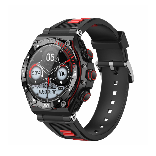 Montre Connectée AMOLED 1.43 Pouces Appels Bluetooth Détecteur d'Oxygène Sanguin Étanche IP68 Autonomie 15 Jours - www.yonis-...