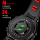 Montre Connectée AMOLED 1.43 Pouces Appels Bluetooth Détecteur d'Oxygène Sanguin Étanche IP68 Autonomie 15 Jours - www.yonis-...
