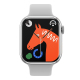 Montre Connectée 2.05 Pouces Écran Tactile Appels Bluetooth Surveillance Oxygène Sanguin Étanche IP68 Charge Sans Fil Multisp...