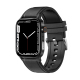 Montre Connectée Santé Avancée Ecran TFT 1.85 Pouces Bracelet Cuir Suivi Médical Complet Appels Bluetooth Oxygène Sanguin Température Corporelle Alertes Cardiaques Batterie Longue Durée Étanche IP67