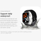 Montre Connectée Santé Avancée Ecran TFT 1.85 Pouces Bracelet Cuir Suivi Médical Complet Appels Bluetooth Oxygène Sanguin Tem...