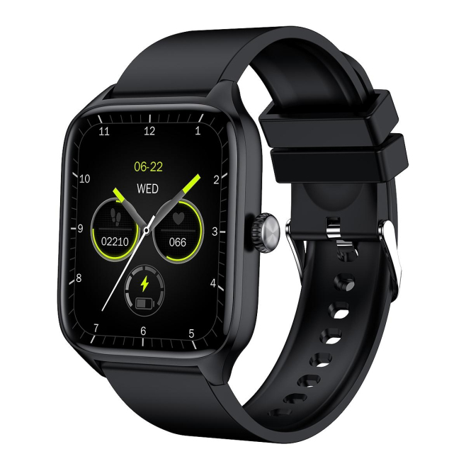 Montre Connectée IP67 Étanche Bracelet Silicone Fonctions Multiples Bluetooth Appels Moniteur Cardiaque Sommeil Musique - www...
