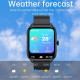 Montre Connectée IP67 Étanche Bracelet Silicone Fonctions Multiples Bluetooth Appels Moniteur Cardiaque Sommeil Musique - www...