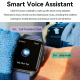 Montre Connectée IP67 Étanche Bracelet Silicone Fonctions Multiples Bluetooth Appels Moniteur Cardiaque Sommeil Musique - www...