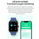 Montre Connectée IP67 Étanche Bracelet Silicone Fonctions Multiples Bluetooth Appels Moniteur Cardiaque Sommeil Musique - www...