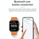Montre Connectée Étanche IP67 Avec Bande Silicone Océan Écran 2.2 Pouces Fonctions Santé NFC Musique Sports Pour Android IOS ...