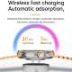 Montre Connectée Étanche IP67 Avec Bande Silicone Océan Écran 2.2 Pouces Fonctions Santé NFC Musique Sports Pour Android IOS ...