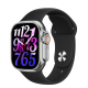Montre Connectée Étanche IP67 Avec Suivi Santé et NFC en Silicone Rose Écran Tactile et Compatibilité IOS Android