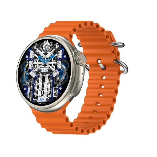 Montre Connectée Ultra HD 1.52 Pouces Surveillance Taux Cardiaque Oxygène Sanguin Charge Sans Fil - www.yonis-shop.com