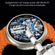 Montre Connectée Ultra HD 1.52 Pouces Surveillance Taux Cardiaque Oxygène Sanguin Charge Sans Fil - www.yonis-shop.com