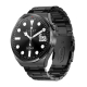 Montre Connectée 1.36 Pouces TFT Appels Bluetooth Surveillance Oxygène Sanguin Étanche IP68 Bracelet Acier
