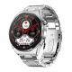 Montre Connectée 1.36 Pouces TFT Appels Bluetooth Surveillance Oxygène Sanguin Étanche IP68 Bracelet Acier - www.yonis-shop.com