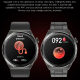Montre Connectée 1.36 Pouces TFT Appels Bluetooth Surveillance Oxygène Sanguin Étanche IP68 Bracelet Acier - www.yonis-shop.com