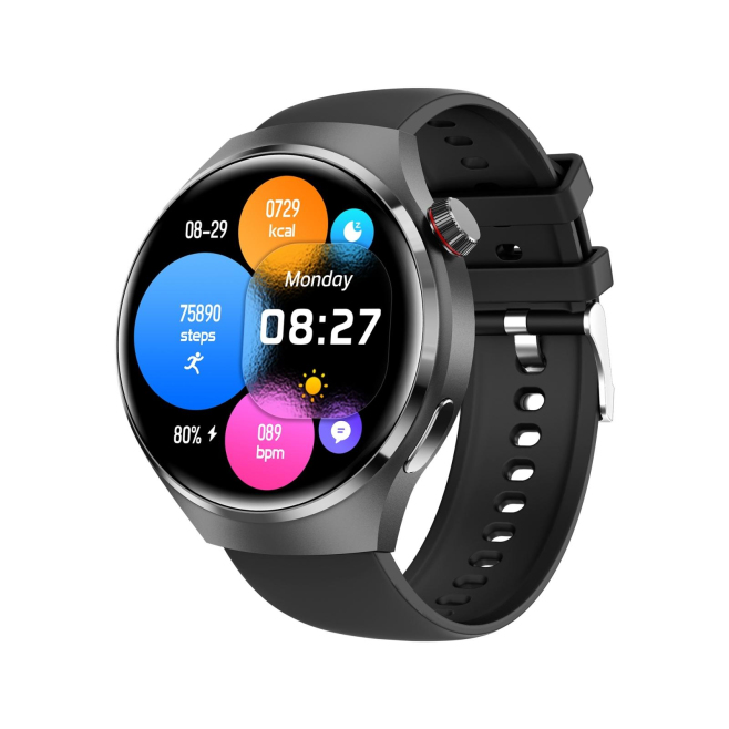Montre Connectée Multifonctions 1.53 Pouces Avec Appels Bluetooth NFC Suivi Santé Et Sports Mode Étanche IP68 - www.yonis-sho...