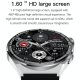 Montre Connectée 1.60 Pouces Étanche IP68 Appels Bluetooth Mode Sport Santé Musique - www.yonis-shop.com