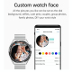Montre Connectée 1.60 Pouces Étanche IP68 Appels Bluetooth Mode Sport Santé Musique - www.yonis-shop.com