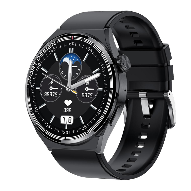 Montre Connectée Sportive Étanche IP68 Appels Bluetooth et Suivi Santé Multisport Noir 1.6 Pouces - www.yonis-shop.com