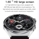 Montre Connectée Sportive Étanche IP68 Appels Bluetooth et Suivi Santé Multisport Noir 1.6 Pouces - www.yonis-shop.com