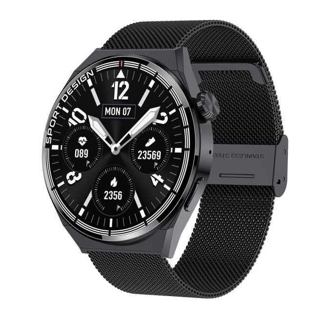 Montre Connectée Étanche IP68 Écran 1.60 Pouces Multi-Sports Bluetooth avec Appels et Musique Notifications Intelligentes San...