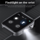 Montre Connectée 1.54 Pouces Avec Surveillance Température Corporelle Et Lampe Torche Fonctions Multisport Étanche IP67 Compa...