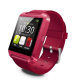 Montre Connectée Bluetooth Multifonction Élégante Rouge Avec Appel Et Musique Compatible Android - www.yonis-shop.com