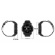 Montre Connectée Sportive Rose 1.44 Pouces Écran Tactile Suivi Fréquence Cardiaque Modes Multisports Compatible Android iOS -...