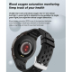 Montre Connectée IPS 1.28 Pouces Bluetooth 5.0 Étanche IP67 Avec Suivi Du Sommeil Modes Sportifs Moniteur Cardiaque Et Tensio...