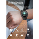 Montre Connectée IPS 1.28 Pouces Bluetooth 5.0 Étanche IP67 Avec Suivi Du Sommeil Modes Sportifs Moniteur Cardiaque Et Tensio...